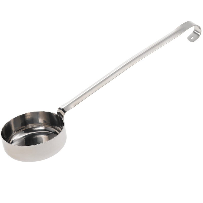 001-LC-170-big Nerūdijančio plieno kaušas, plokščiu dugnu, 170 g