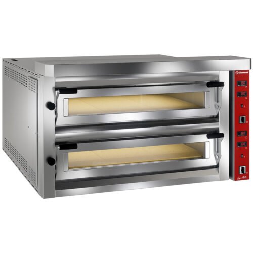 001-LFD-18L-LX-big Elektrinė picos krosnelė „ekstra didelė“, 2x 9 picos 350 mm – VISIŠKAI ugniai atspari akmens danga