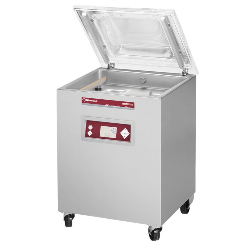 Vakuuminė mašina, kamera 600x475xh200 mm – 63 m3/h LCD
