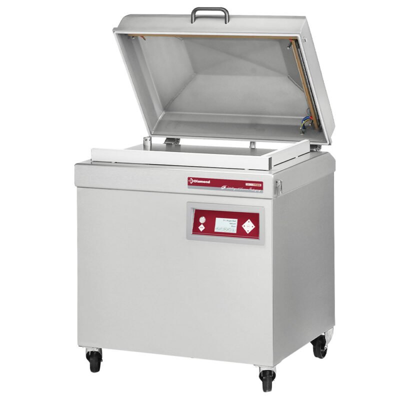 Vakuuminis pakavimo aparatas, kamera 500x800xh200 mm – 100 m3/h LCD