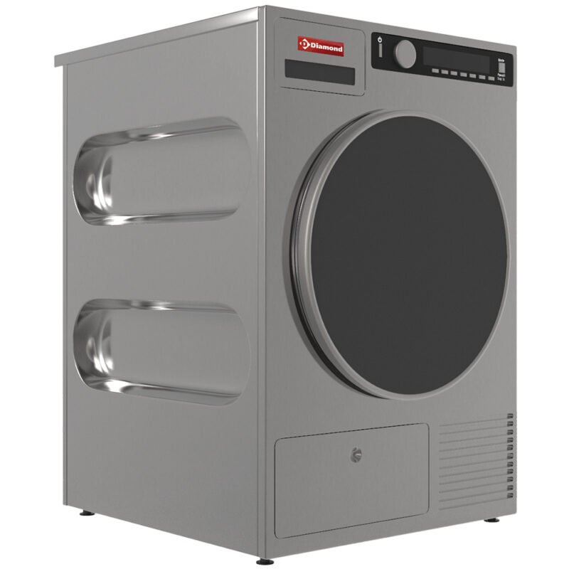 Džiovykla 6,5 kg „inox-Titanium“, su kondensatoriumi