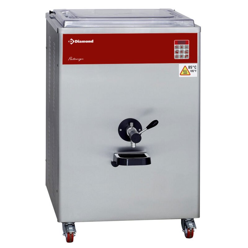 Pasterizavimo įrenginys 120 l/h, vandens kondensatorius