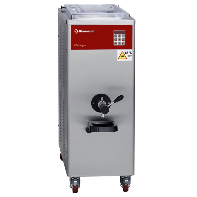 Pasterizavimo įrenginys 60 l/h, oro kondensatorius