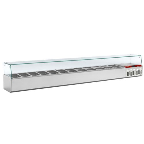 001-SX249G-PP9-big Šaldymo konstrukcija GN 12x1/4, 1x1/9, su dešiniuoju stiklu