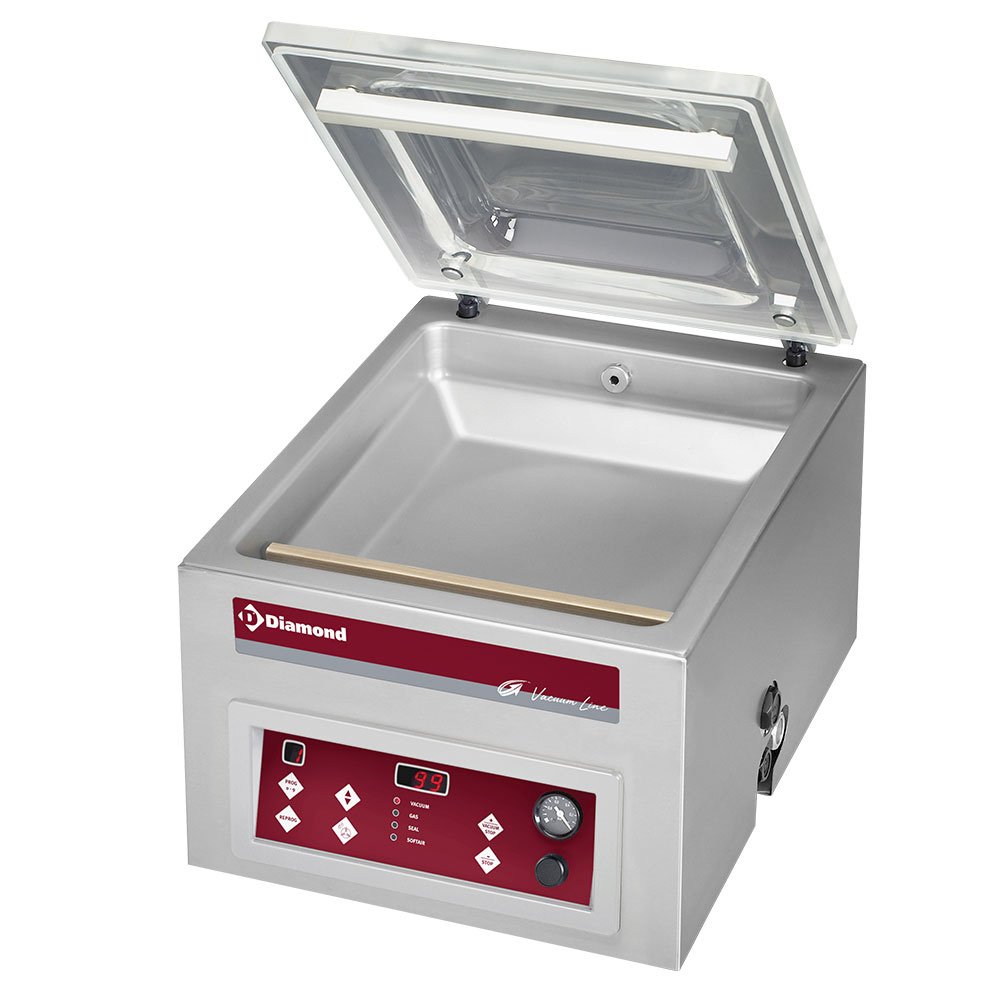 Vakuuminė mašina, kamera 350x370xh150 mm – 16 m3/h