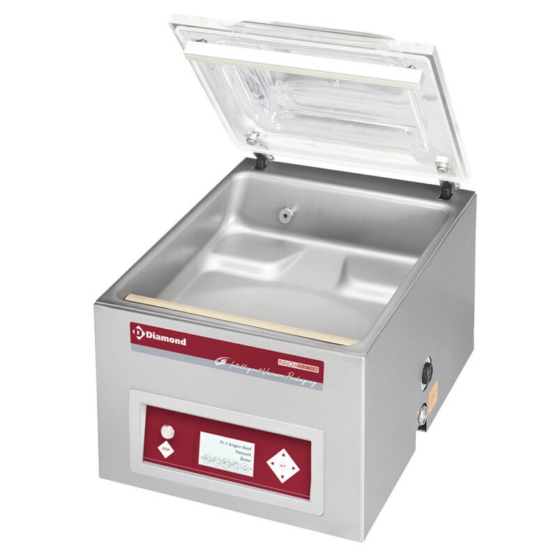 001-TA-90B-IVP-big Vakuuminė mašina, kamera 420x460xh180 mm – 21 m3/h LCD