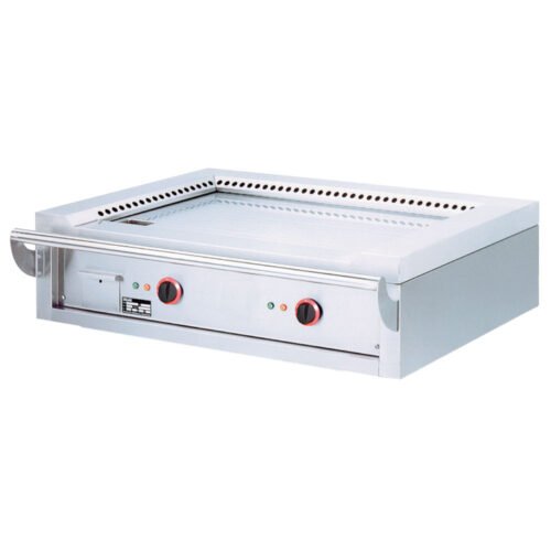 Elektrinė „Teppanyaki“ plokštė, 2 zonos (2x 5,85 kW), skirta stalui – „Top-