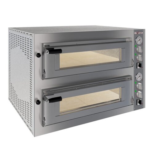 001-WR-FD24-MD-big Elektrinė krosnelė 2x 4 picos, skersmuo 350 mm, 2 kameros