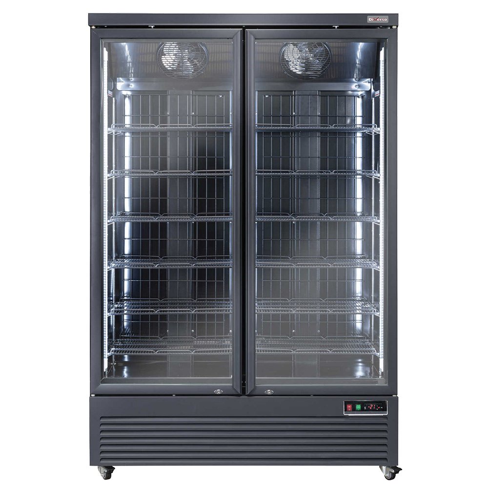 001-WR-NV99-2B-big Vertikali šaldymo vitrina, 1084 litrai – JUODA