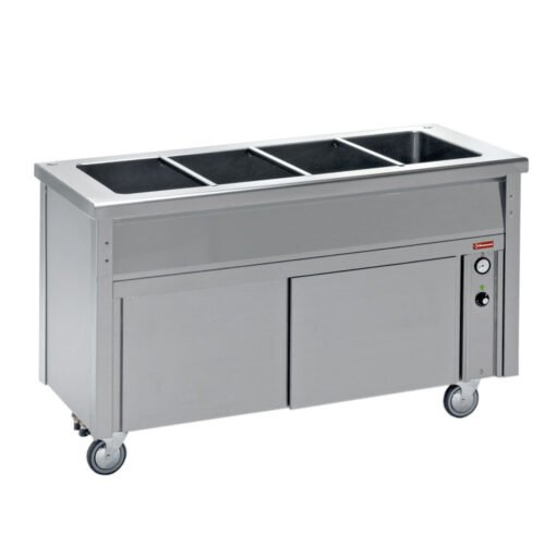 Šildomo spintelės „Bain-marie“ elementas 3 GN 1/1