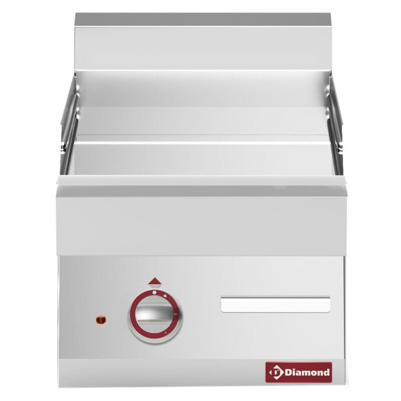 Plokščia elektrinė kaitinimo plokštė – viršus – chromas