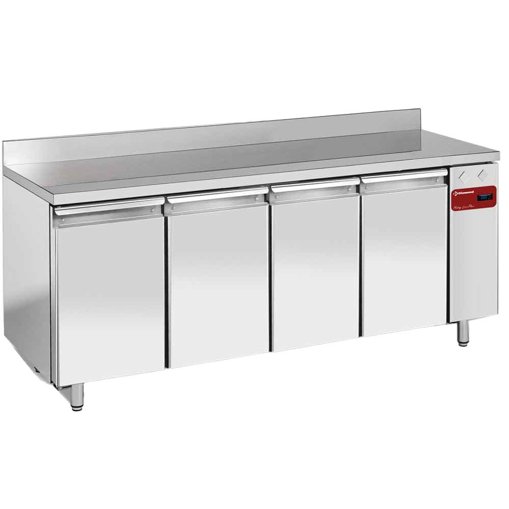 001TPS4N-HA-big Sieninis šaldymo stalas, ventiliuojamas, 4 durys EN 600x400, 760 litrų (be agregato)