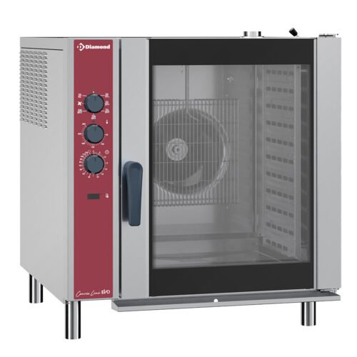 Elektrinė konvekcinė krosnelė 10x GN 1/1, automatinis drėkintuvas