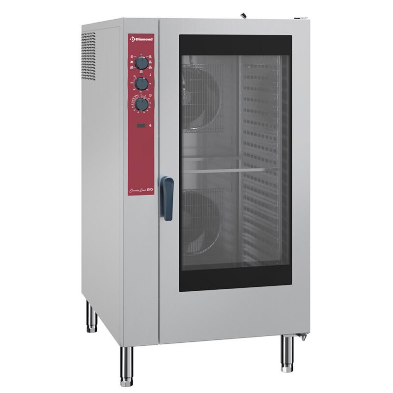 Elektrinė konvekcinė krosnelė, 20x GN 2/1 – 40x GN 1/1, automatinis drėkintuvas
