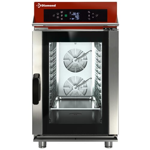 Elektrinė krosnelė, garinė/konvekcinė, 10x GN1/1 Touch/Digit  + automatinis valymas