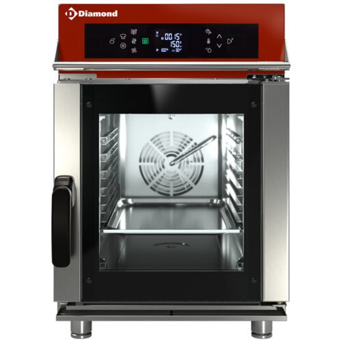 Elektrinė krosnelė, garų/konvekcinė, 6x GN1/1 Touch/Digit  + automatinis valymas