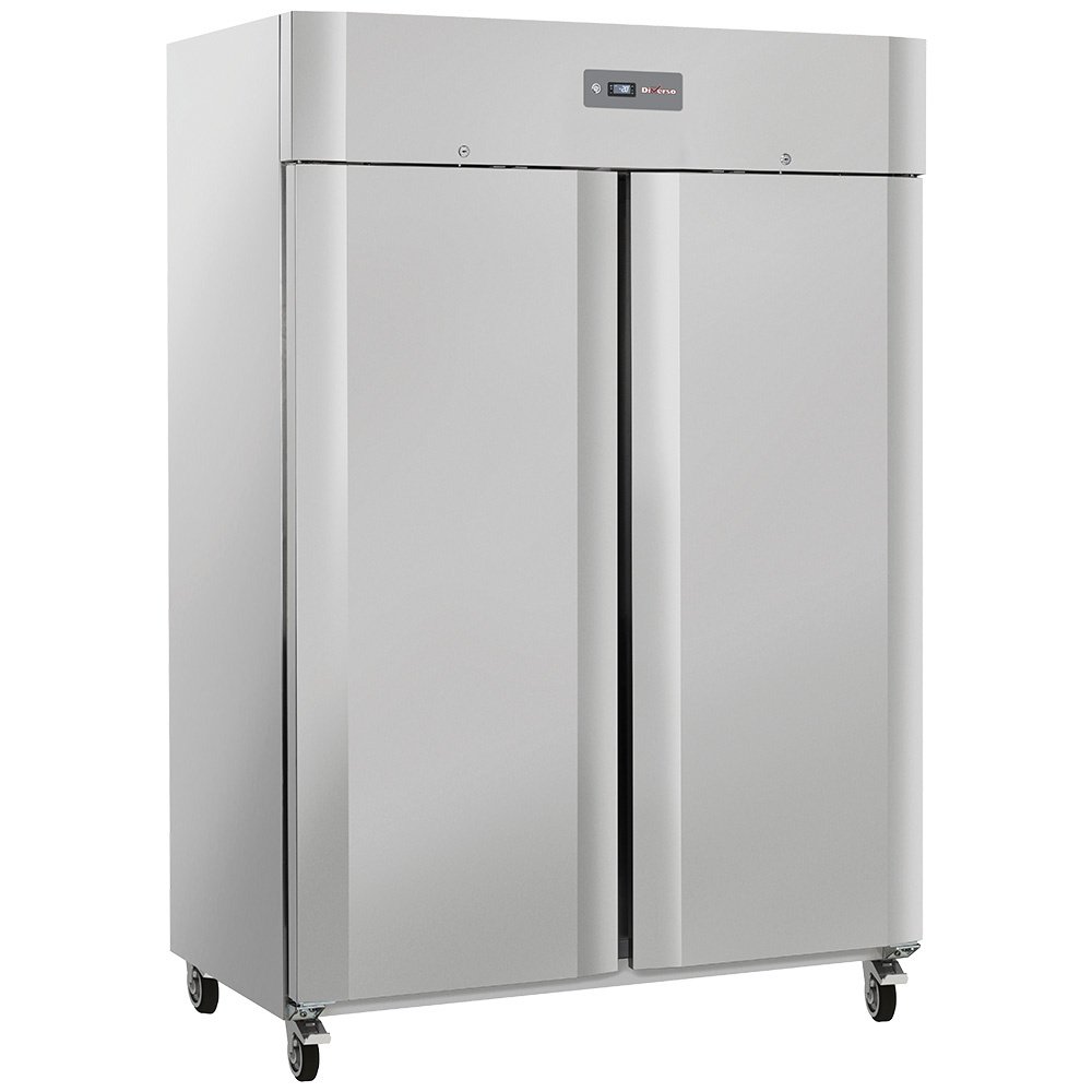 001_WR-GN12-2B-big Vėdinama šaldymo spinta 1200 litrų, 2 durys GN 2/1, ant ratukų, 2 su stabdžiais