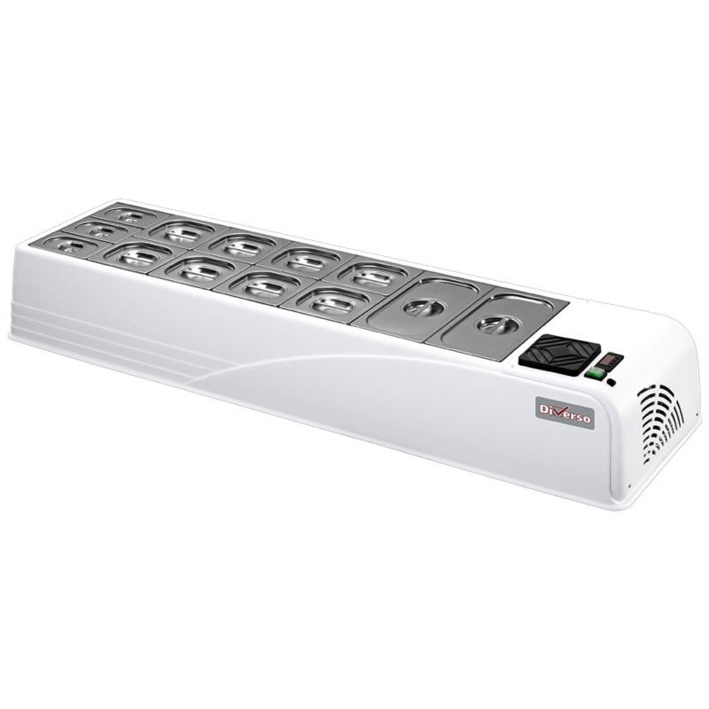 001_WR-MIDI-R2-big Šaldytų maisto produktų įrengimo struktūra 7x 1/3 h150 mm