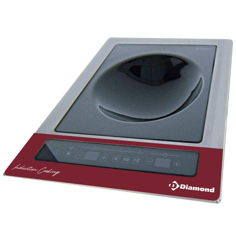 Indukcinė viryklė „built-in-WOK“ 3,6 kW, jutikliniai mygtukai