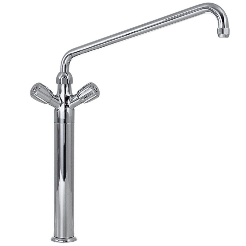 Pjedestalas su maišytuvu „big flow“ „Heavy-Duty“ (išėjimas MONO)