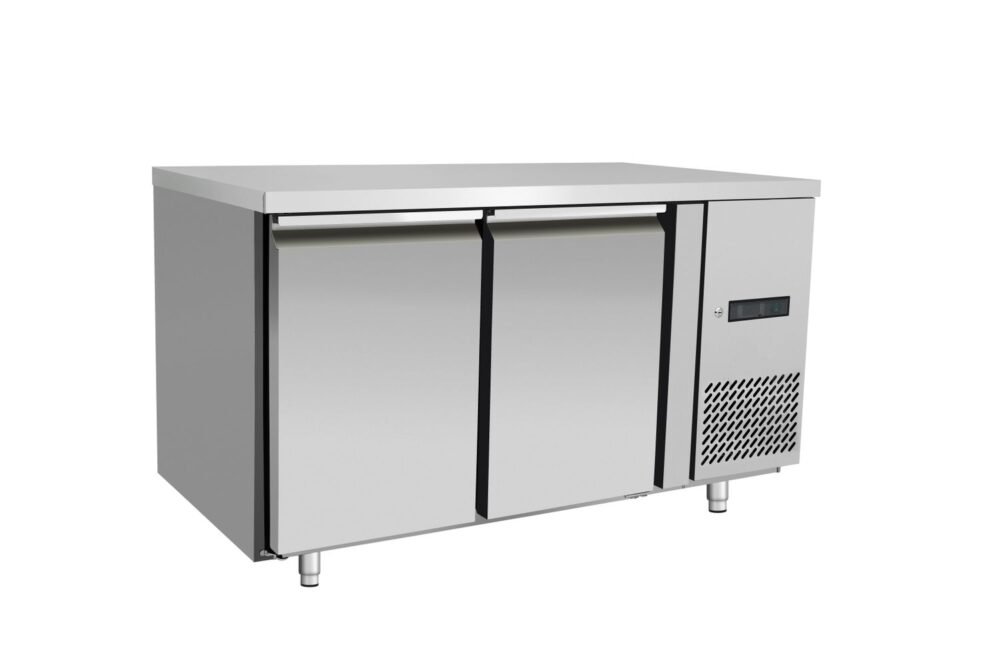 2 durų aušinimo stalas su šoniniu agregatu, Arktic, Profi Line, 215L, 230V/250W, 700x1350x(H)839mm