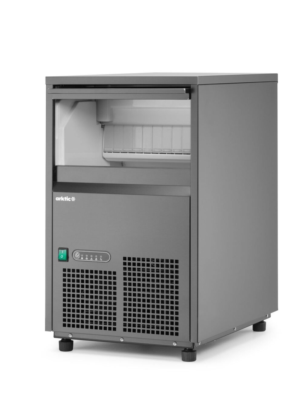 Ledo kubelių gamybos aparatas, Arktic, Juodas, 230V/385W, 520x380x(H)637mm