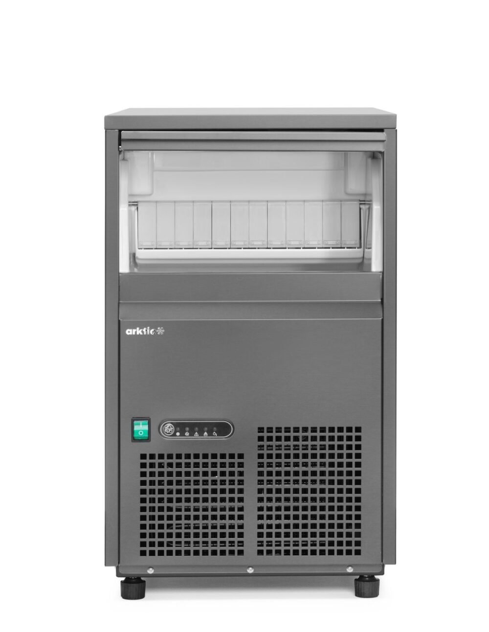 Ledo kubelių gamybos aparatas, Arktic, Juodas, 230V/385W, 520x380x(H)637mm