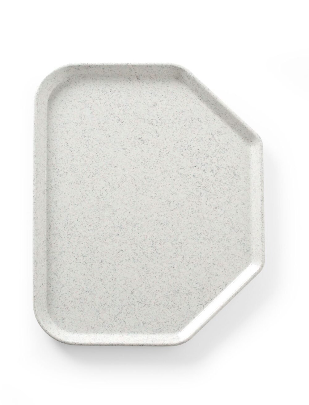 Trapecijos formos padėklas , AmerBox, Granitas, 455x355mm