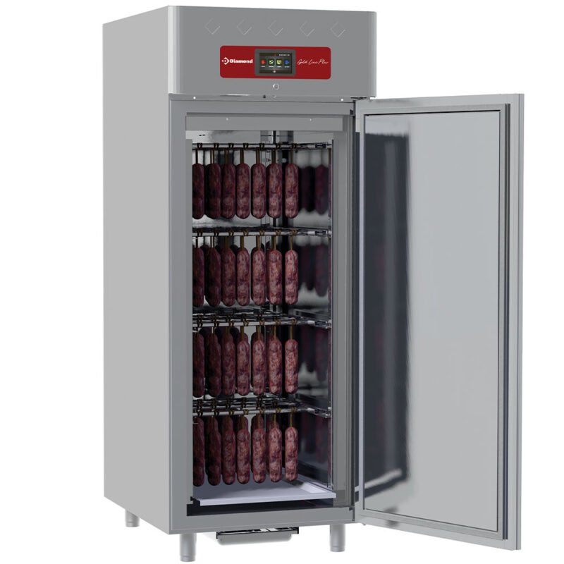 Vėdinama brandinimo kamera 850 litrų, 1 durys 20x GN 2/1
