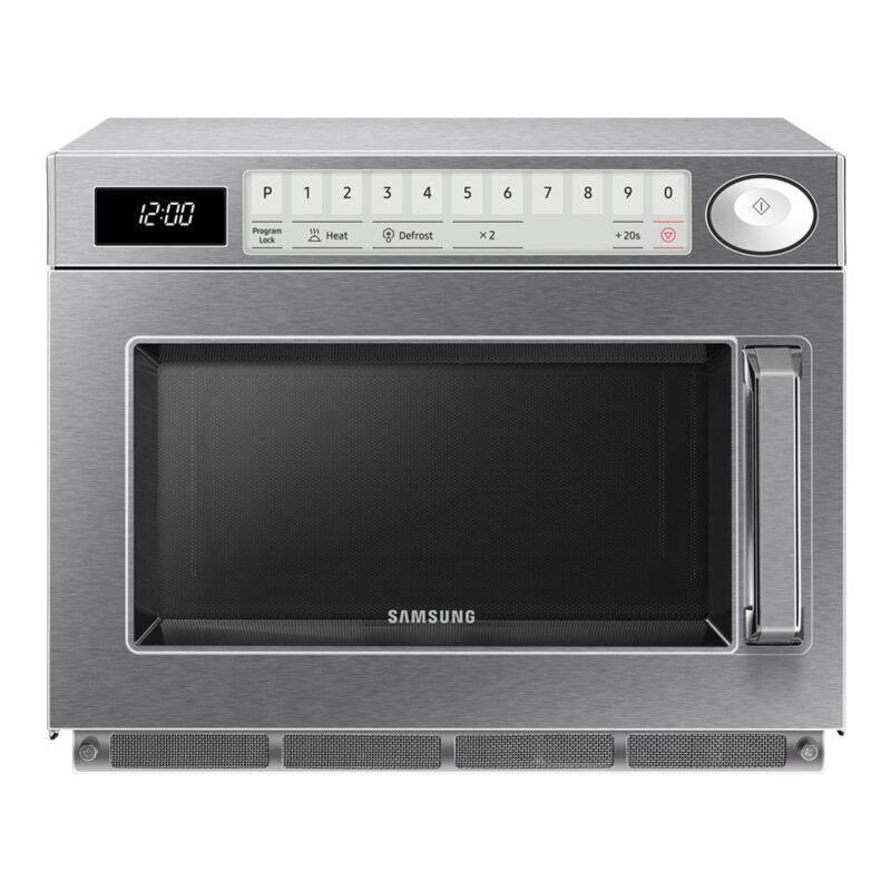 Profesionali mikrobangų krosnelė GN 2/3, nerūdijančio plieno, skaitmeninė, 1500 W. (26 l)