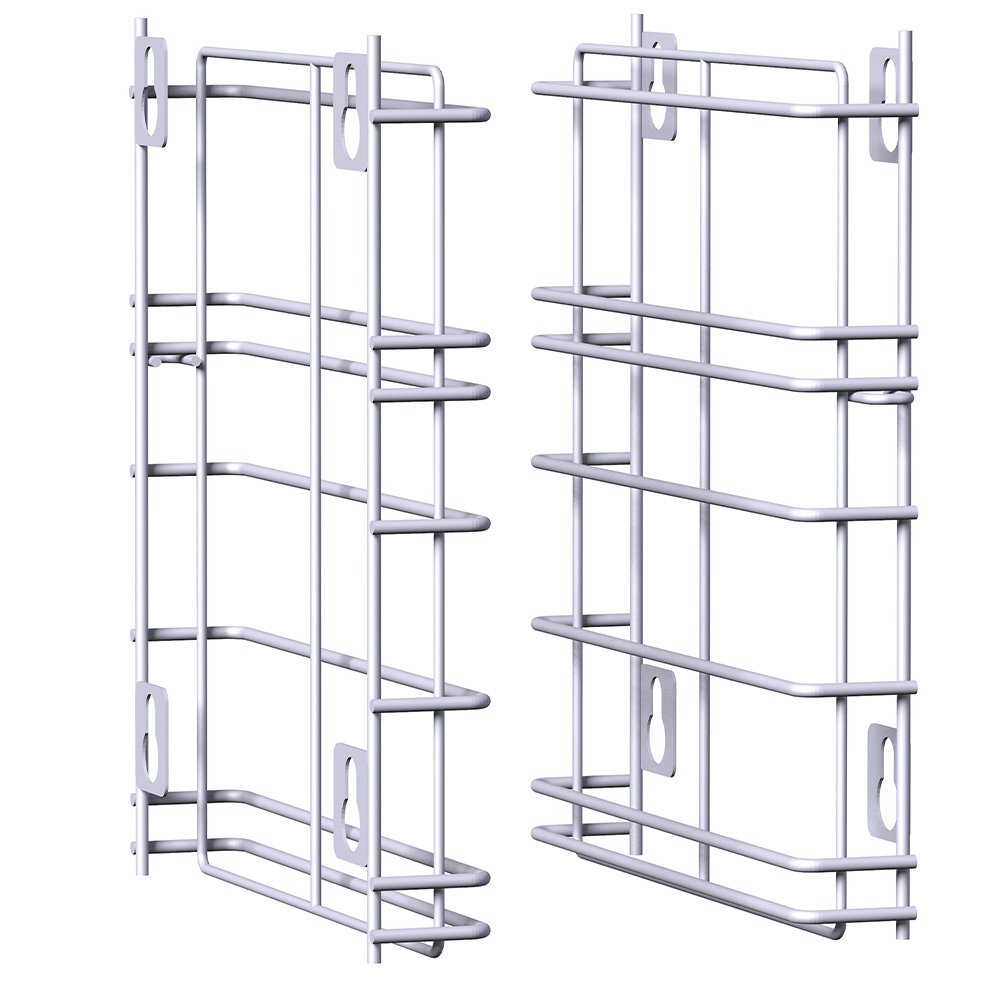 Konstrukcija 6x 5 l talpos indai. LEDAI