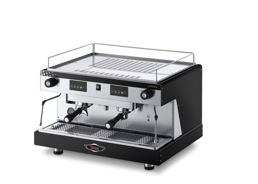 2 grupių kavos virimo aparatas, elektroninis, Wega, 10,5L, 400V/3700W, 740x555x(H)515mm