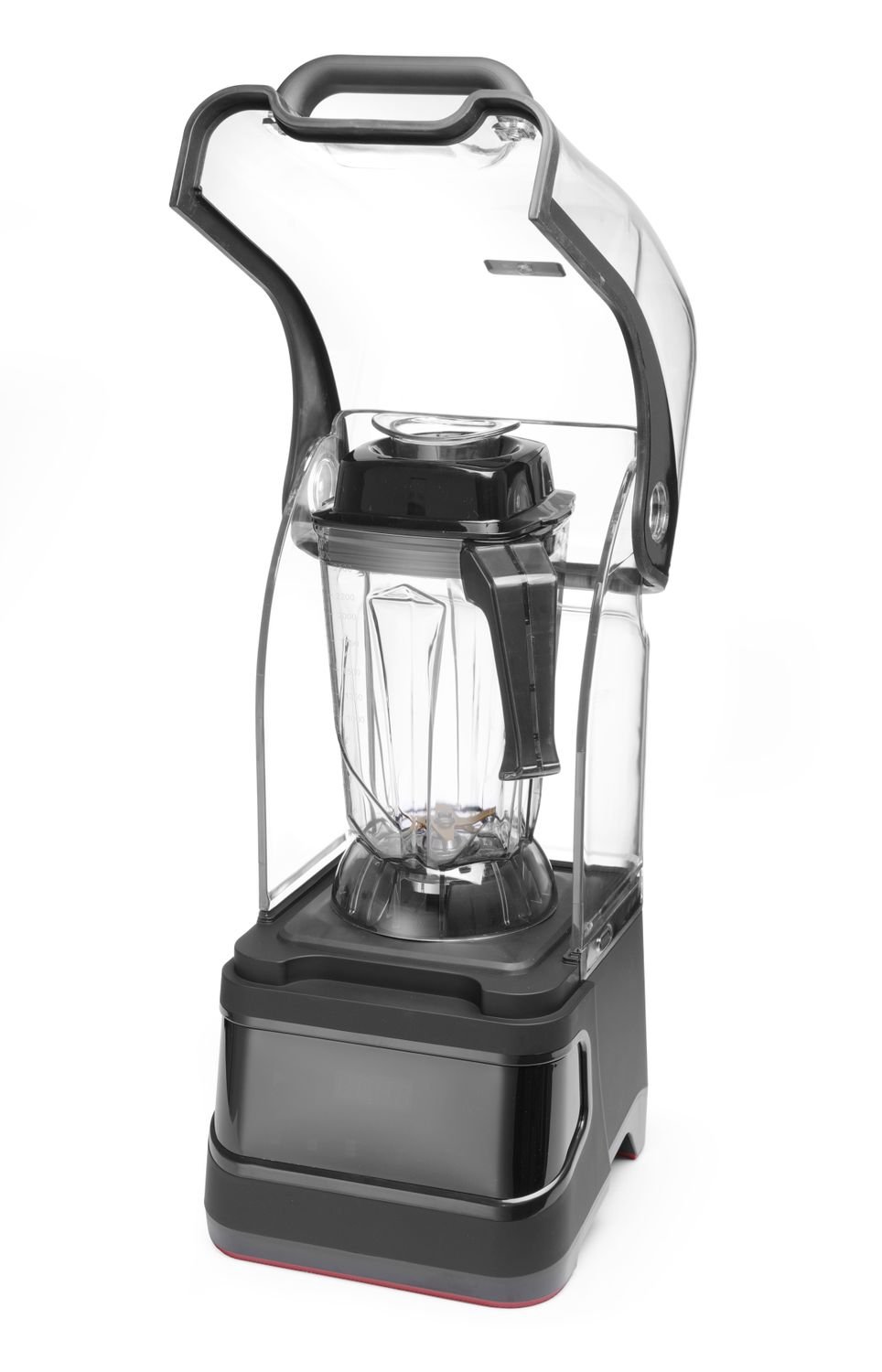 Baro blenderis su garso izoliacijos gaubtu, skaitmeninis, HENDI, 2,5L, Juodas, 230V/1680W, 250x300x(H)546mm