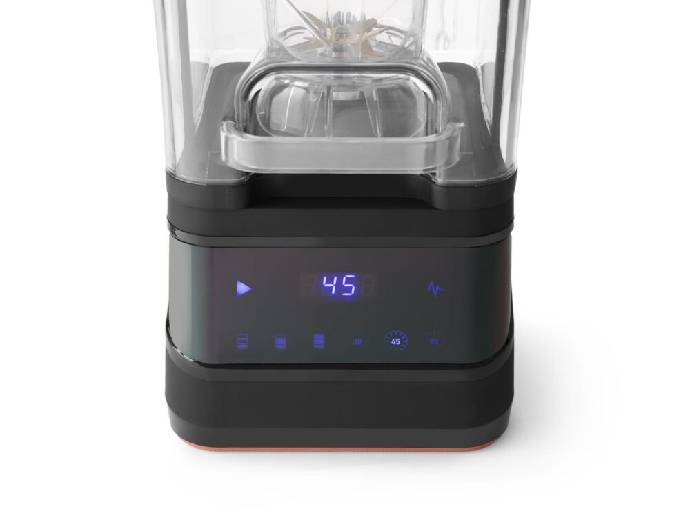 Baro blenderis su garso izoliacijos gaubtu, skaitmeninis, HENDI, 2,5L, Juodas, 230V/1680W, 250x300x(H)546mm