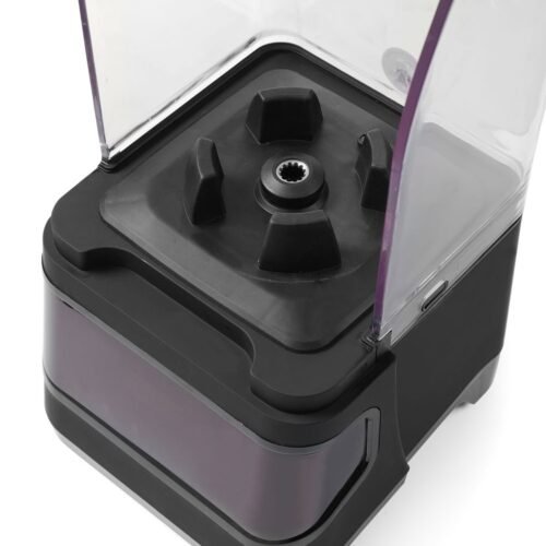 Baro blenderis su garso izoliacijos gaubtu, skaitmeninis, HENDI, 2,5L, Juodas, 230V/1680W, 250x300x(H)546mm