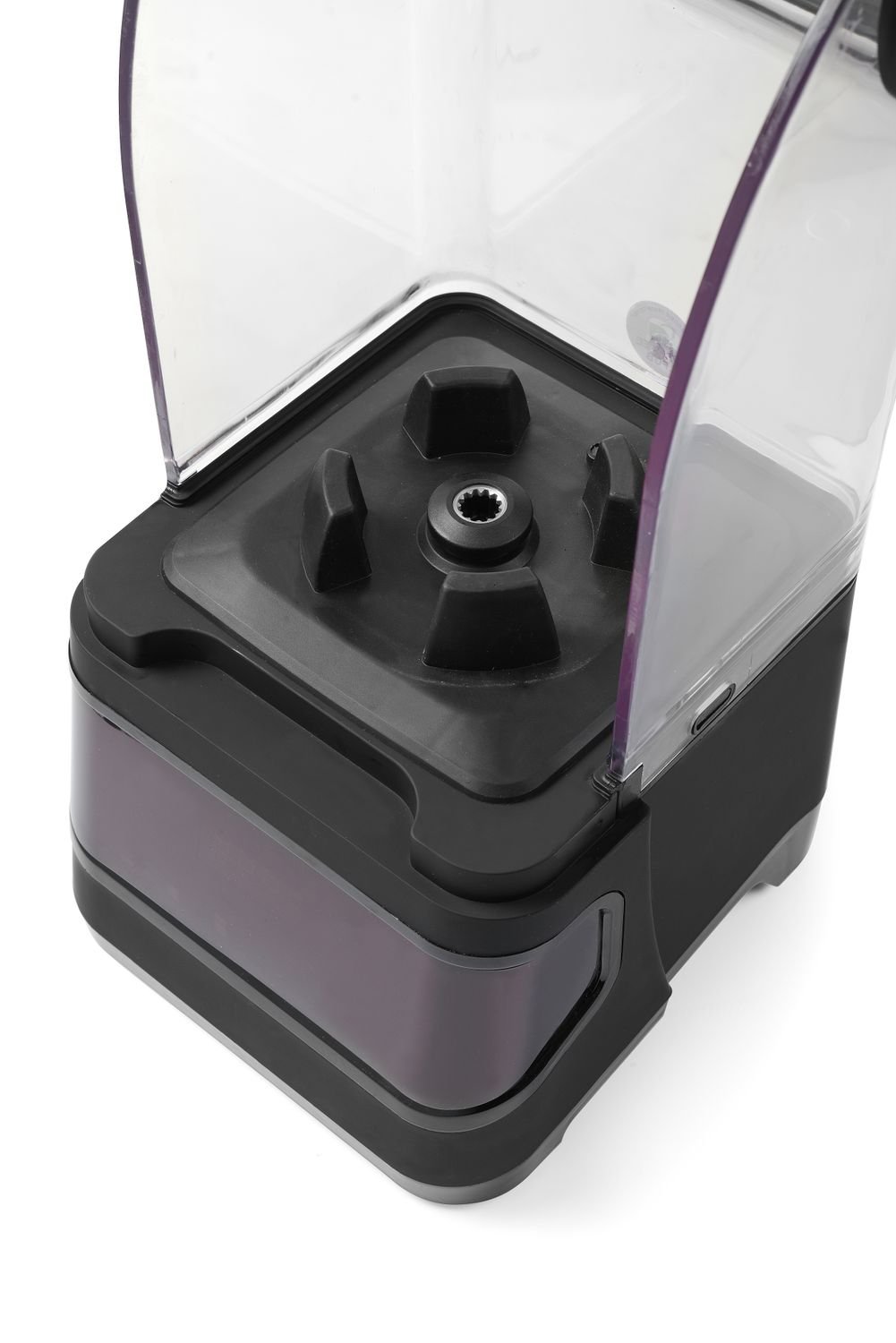 Baro blenderis su garso izoliacijos gaubtu, skaitmeninis, HENDI, 2,5L, Juodas, 230V/1680W, 250x300x(H)546mm