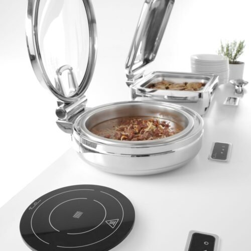 Indukcinis kaitinimo elementas 800 W, Fine Dine, Juodas, 230V/800W, ⌀245x(H)80mm