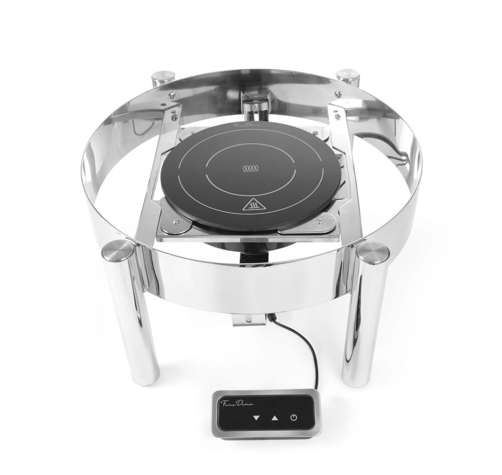 Indukcinis kaitinimo elementas 800 W, Fine Dine, Juodas, 230V/800W, ⌀245x(H)80mm