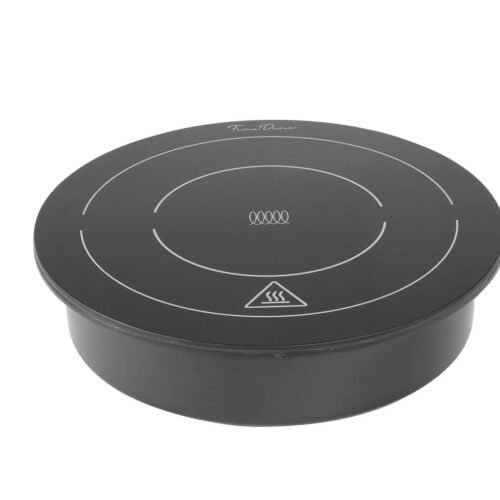 Indukcinis kaitinimo elementas 800 W, Fine Dine, Juodas, 230V/800W, ⌀245x(H)80mm