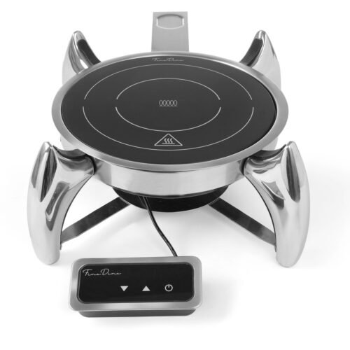Indukcinis kaitinimo elementas 800 W, Fine Dine, Juodas, 230V/800W, ⌀245x(H)80mm