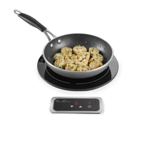 Indukcinis kaitinimo elementas 800 W, Fine Dine, Juodas, 230V/800W, ⌀245x(H)80mm