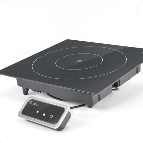 Indukcinis kaitinimo elementas įmontavimui 1000 W, Fine Dine, Juodas, 230V/1000W, 350x397x(H)85mm