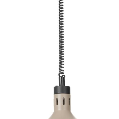 Kylančios ir besileidžiančios šilumos lempos, varpo formos, HENDI, Smėlio spalvos, 230V/250W, ⌀295x(H)207mm
