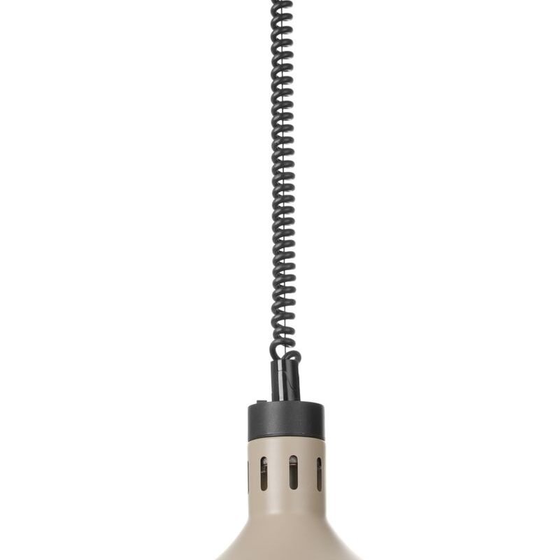 Kylančios ir besileidžiančios šilumos lempos, varpo formos, HENDI, Smėlio spalvos, 230V/250W, ⌀295x(H)207mm