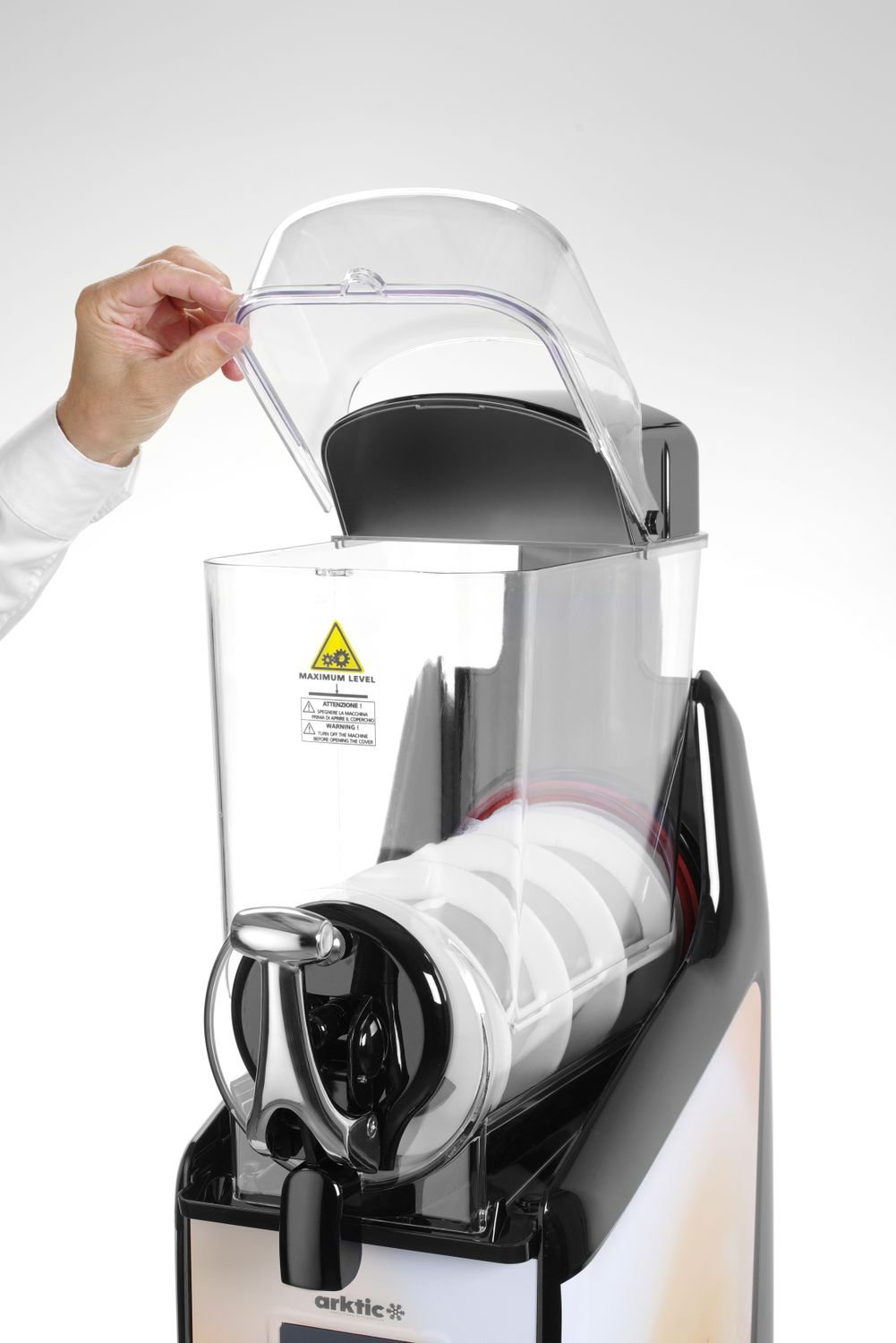 Kavos ledo („slush“) gaminimo aparatas, Arktic, 12L, 230V/435W, 610x280x(H)936mm
