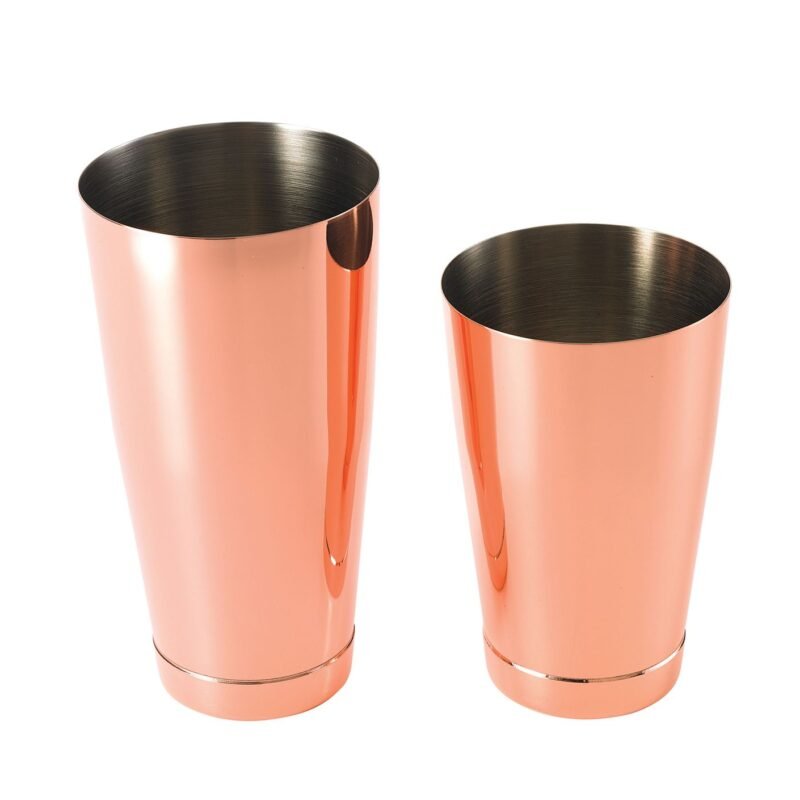 Shaker boston 2-częściowy typu Tin Tin 700/500ml miedź