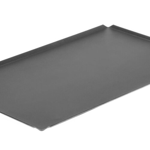 Padėklas, nelipnus, su 4 kraštais, HENDI, Juodas, 600x400x(H)10mm, rettangolare