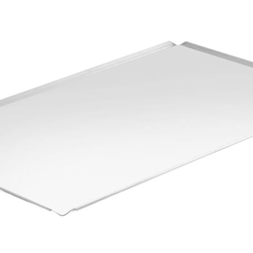 Padėklas, 4 kraštais, HENDI, Sidabro, 600x400x(H)10mm, rettangolare