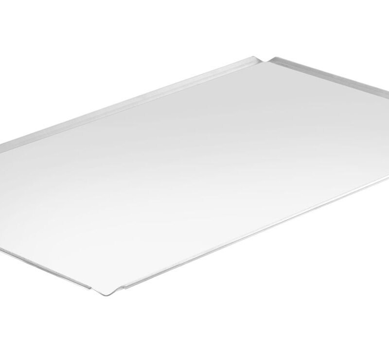 Padėklas, 4 kraštais, HENDI, GN 1/1, Sidabro, 530x325x(H)10mm, rettangolare