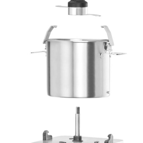 Elektrinis smulkintuvas - Kuteris, HENDI, Profi Line, 8 kg, Sidabro, 230V/800W, 377x350x(H)586mm